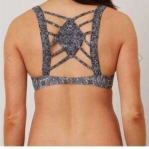 William Rast strange love swimwear bikini top